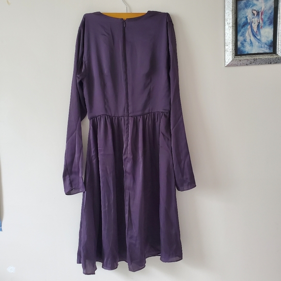 Purple floral Altuzarra dress - Picture 2 of 6